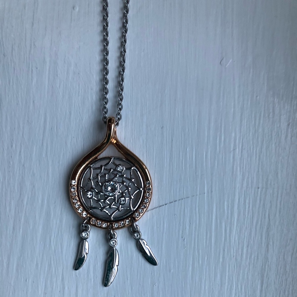 Swarovski dreamcatcher necklace
